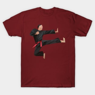 Low Poly Karate T-Shirt